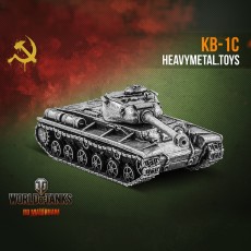 Модель танка КВ-1С 1:100